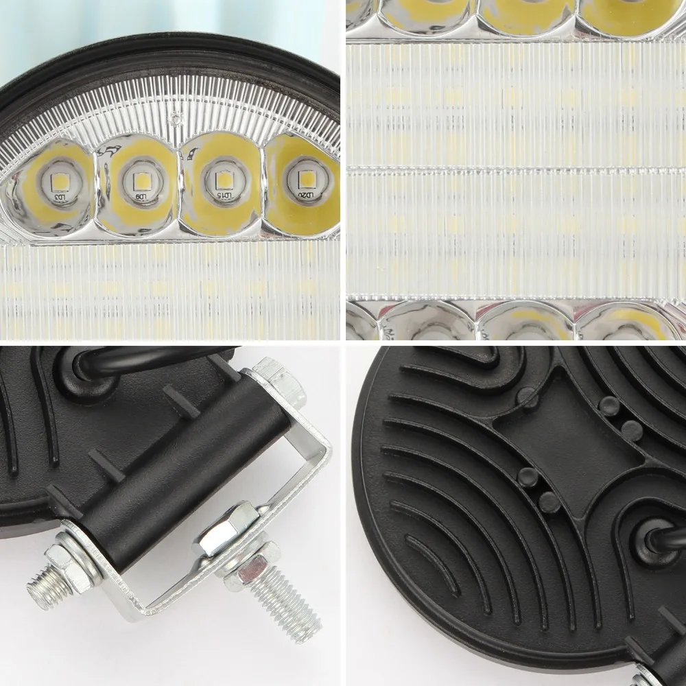 Лучший 4-дюймовый внедорожный светодиодный прожектор комбинированный луч 12 В для