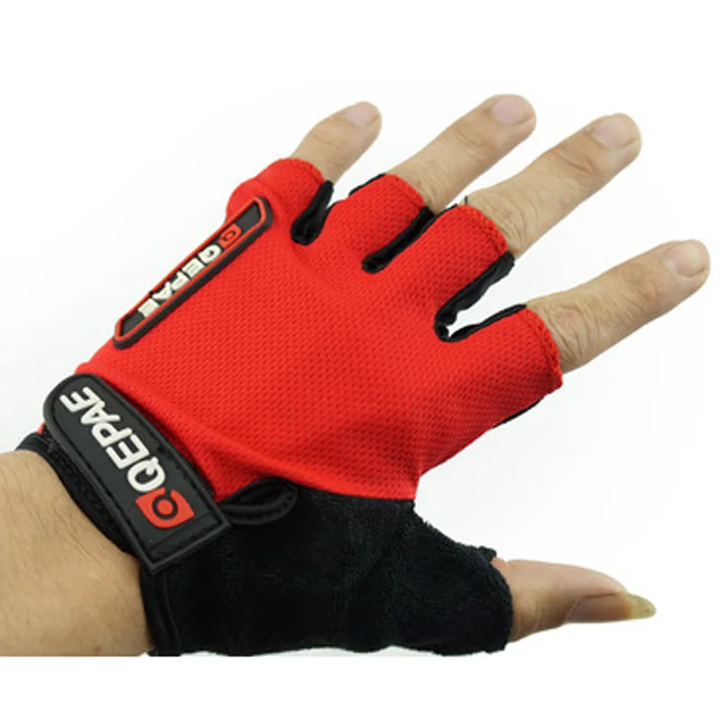 QEPAE Велосипедный Спорт Прихватки для мангала Нескользящая дышащая Для мужчин