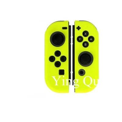 Силиконовый резиновый чехол-накладка для kingd Switch Joy Con контроллер для kingdoswitch NX NS Joycon Grip - Цвет: E