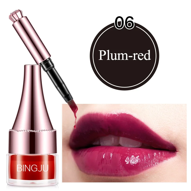 Жидкая губная помада с увлажняющим действием питательный прочного матовые губы