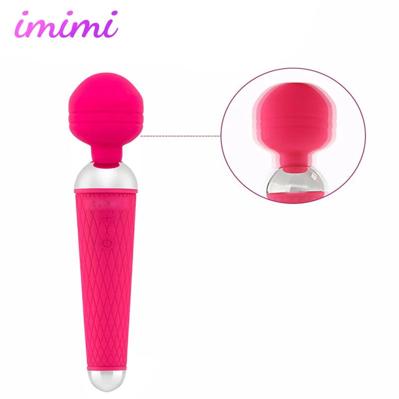 USB Перезаряжаемый AV Волшебная палочка массажер женский эротический Стимулятор