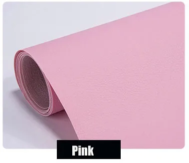 pink Новое поступление, хорошее качество, самоклеящаяся кожаная накладка для ремонта дивана, для автомобильного кресла, кровати, сумки, нашивки, наклейки для кожи, для ремонта дивана, для ремонта кожи - Название цвета: pink