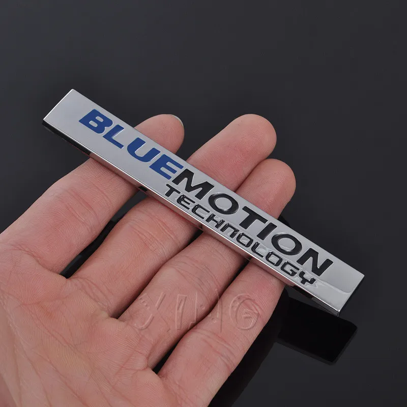 3D Автомобильная наклейка эмблема Автомобильный задний значок для Volkswagen VW Bluemotion
