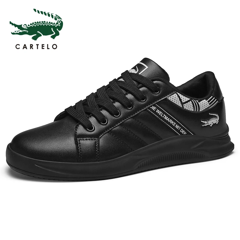 CARTELO New Men Casual Shoes Breathable Wear Resistant Comfortable Summer Toe Lace up Flat Snekaers | Обувь