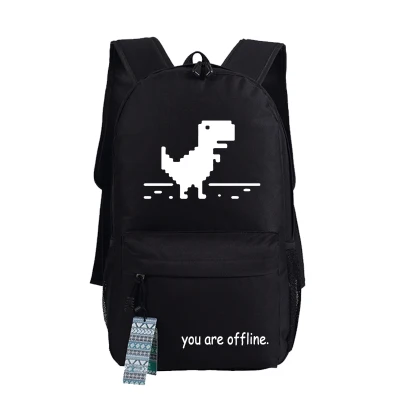 Новинка рюкзак Github IT you are offline сумка унисекс холщовая Студенческая книга школьные