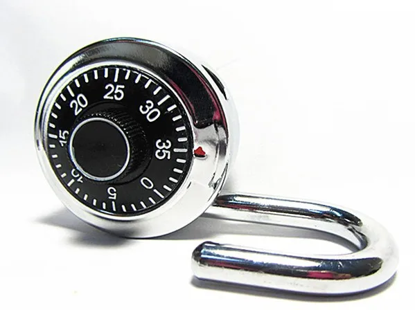 Фото Free shipping High Quality Metal Round Rotating Disc Anti-theft Padlock Обустройство дома Free shipping High Quality Metal Round Rotating Disc Anti-theft Padlock Обустройство дома