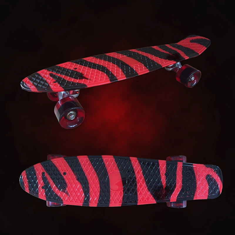 Скейтборд Mini cruiser 22 дюйма Лонгборд С банановыми колесами ABEC 9 грузовик caminhao | Спорт