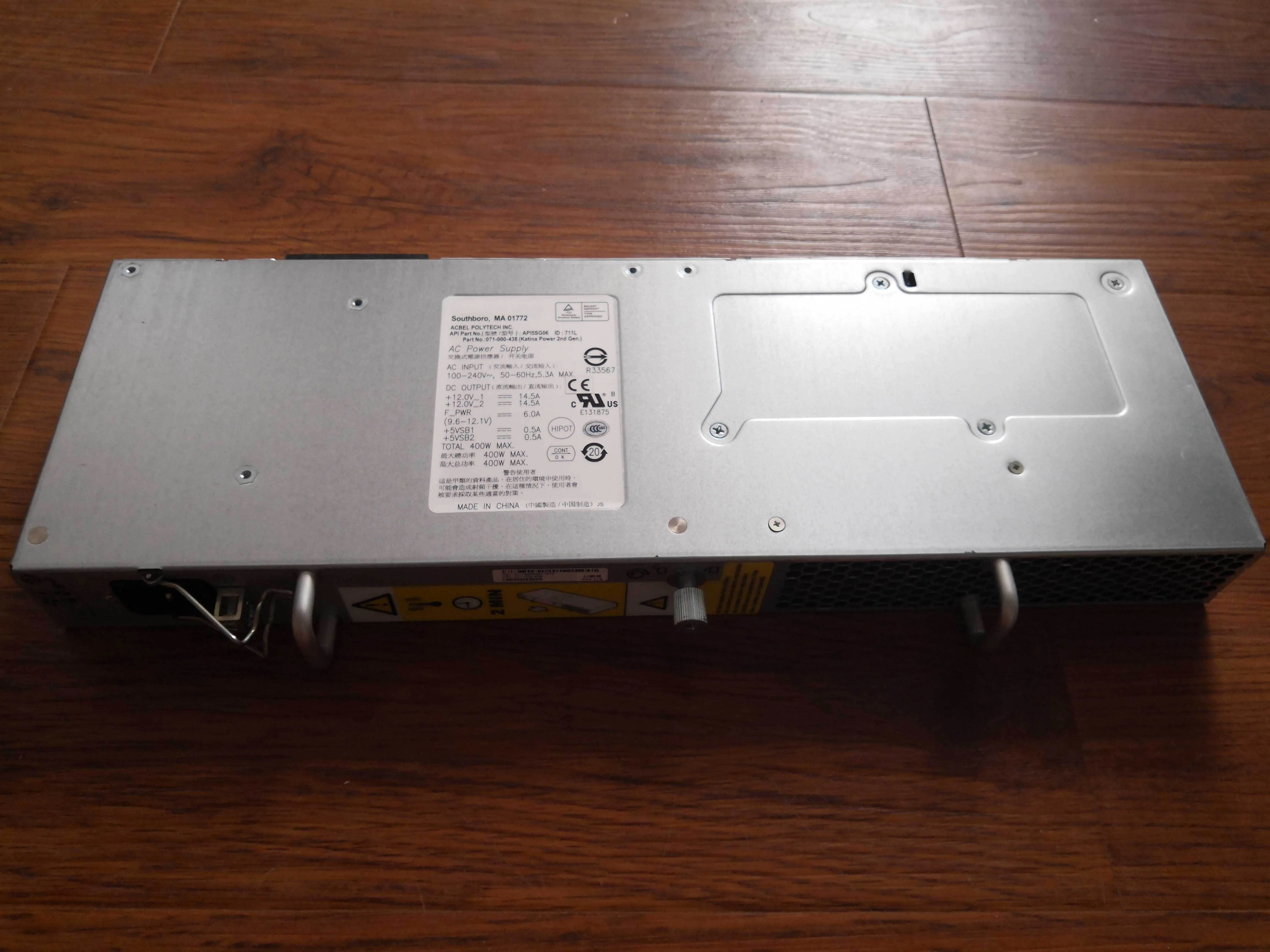 

071-000-438 071-000-410 071-000-453 CX3 CX4 Power Module 400W disk power supply