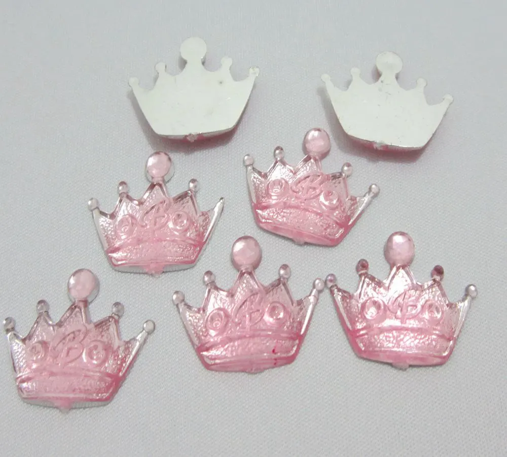 Корона из смолы 150 шт 20 мм бисер плоская задняя скрапбук Ремесло flatback diy чехол для