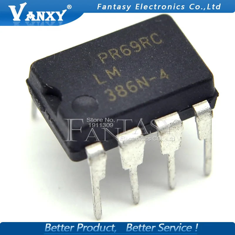 5 шт. LM386N 4 DIP8 LM386 DIP 386N Новый и оригинальный IC|ic dip| |