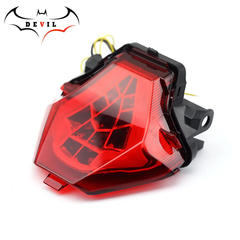 red Задний фонарь для YAMAHA MT 07 MT07 FZ 07 MT 25 MT 03 YZF R3 R25 аксессуары для мотоциклов светодиодный сигнал поворота мотоциклов - Цвет: red