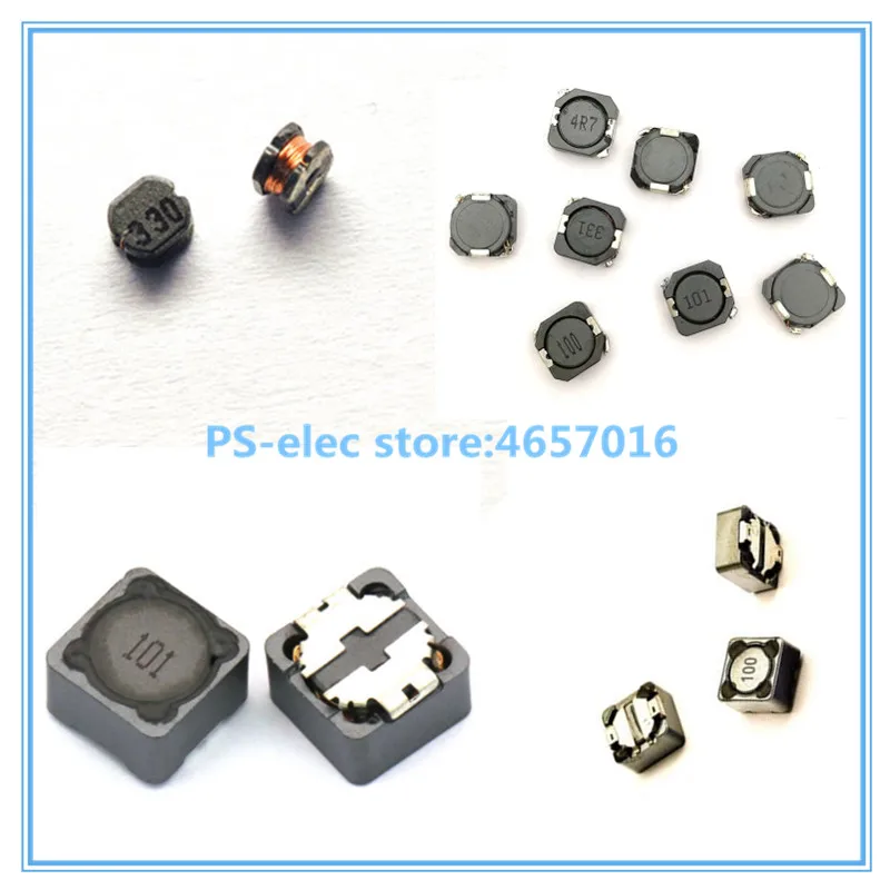 10 шт./лот экранированный силовой индуктор SMD 2.2UH 470UH высокое качество распродажа
