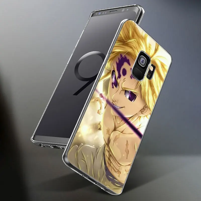 Мягкий силиконовый чехол Nanatsu No Taizai для Samsung Galaxy S10 S9 S8 Plus S7 Edge A6 A8 A7 A9 2018 A5 2017 |