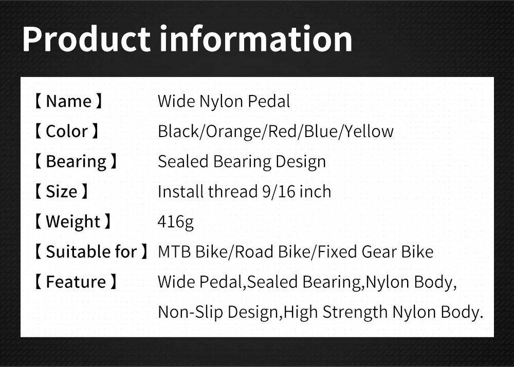 BIKEIN Pro MTB велосипедные педали для горного велосипеда BMX Платформа нейлоновые противоскользящие педали велосипедные большие Плоские Педали части
