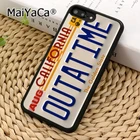 Tardis Back to the Future чехол для телефона iPhone 11 12 13 Pro 5 6s 7 8 XR XS max Samsung Galaxy S7 S8 S9 plus