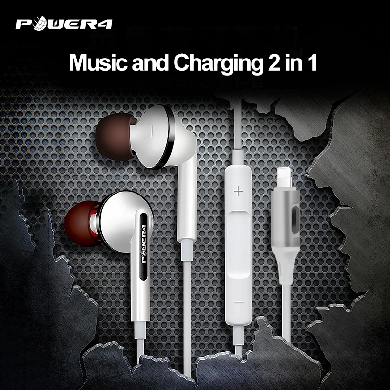 Power4 активные интеллектуальные Проводные головные уборы для iPhone/Lightning Мини Bluetooth