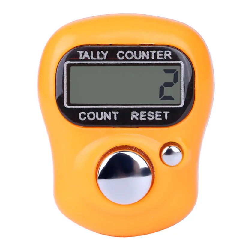 Digit Digital LCD Electronic Finger Hand Ring Knitting Row Tally Counter drop shipping 1115 free |