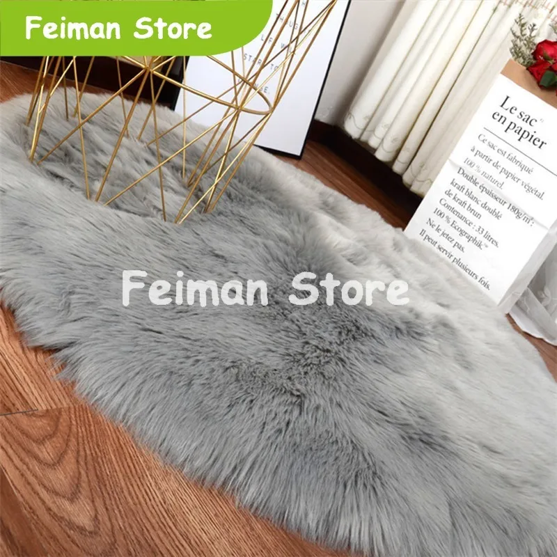 30*30 см мягкий ковер из искусственной овчины чехол для стула коврик спальни шерсти