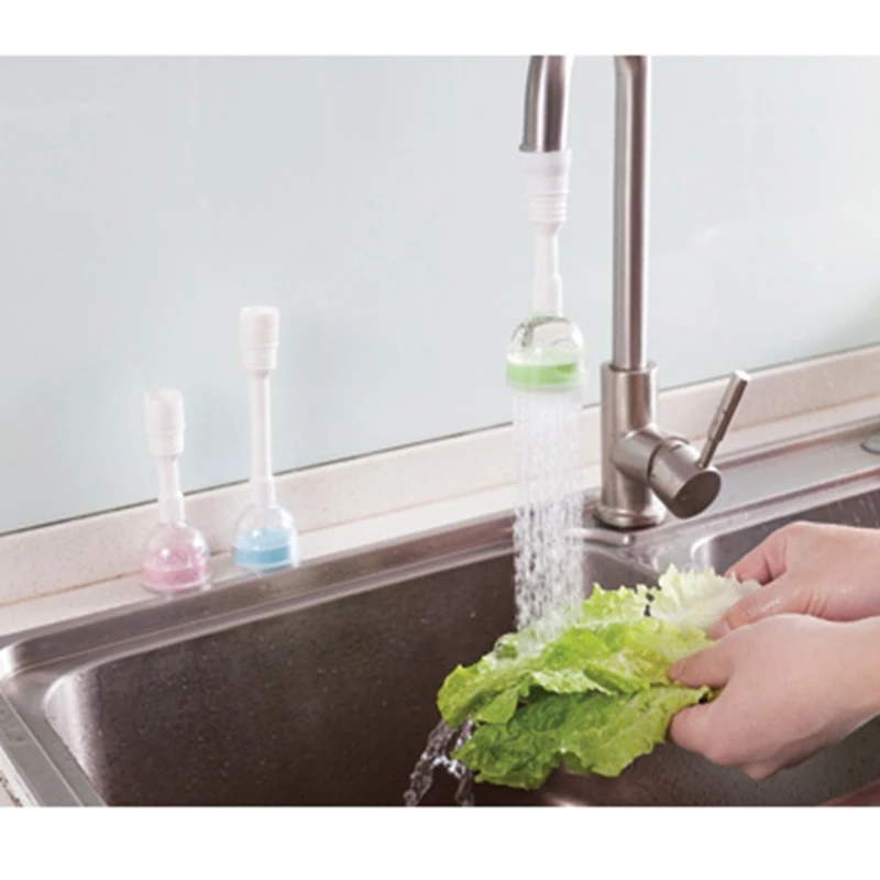 Faucet Can Rotate 360 Degree Shower Head Antispattering Water-saving Tap Nozzle Extended Filter Water Saving Device Kitchen Use | Дом и сад