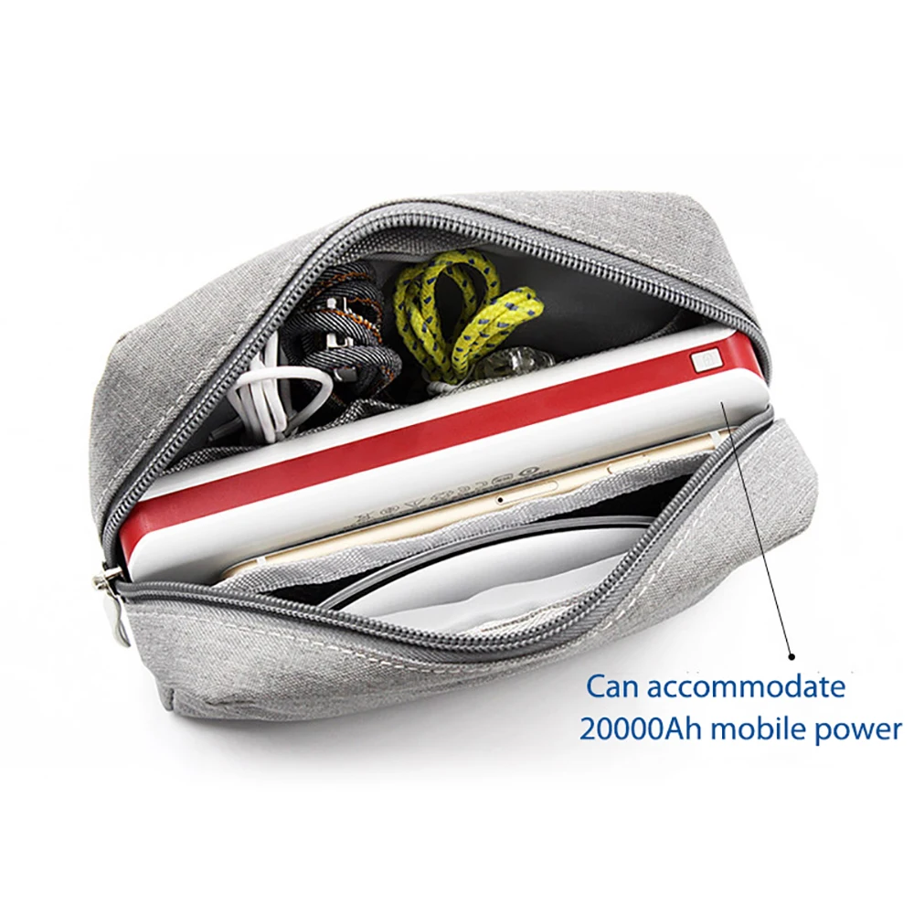 Портативный дорожный usb-кабель для передачи данных сумка чехол Оксфорд зарядка