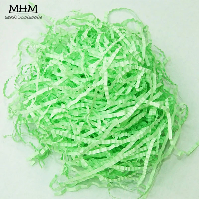 2 упаковки декоративные 3 мм бумаги из рафии|paper filler|paper giftpaper wrapping |