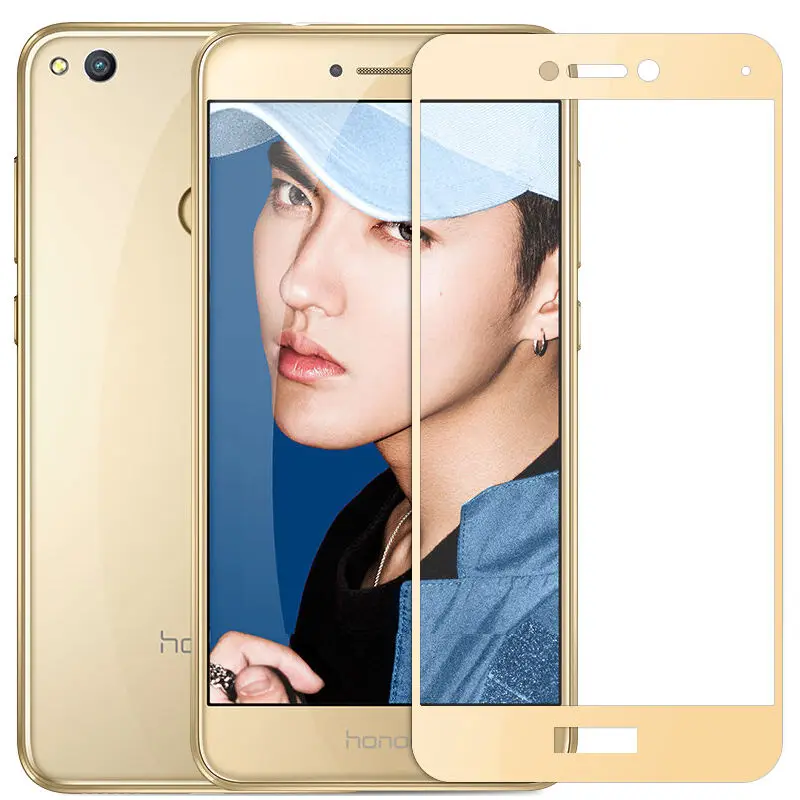 Для huawei P8 Lite P9 Lite защита экрана из закаленного стекла полное покрытие пленка для huawei Honor 8 Lite защитное стекло