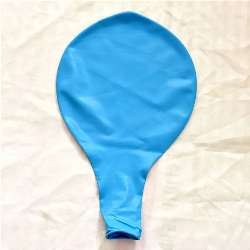 10 шт. 36 дюймов 25 г Jumbo большие круглые латексные Шарики прозрачный гигантский свадебный баллоны Таблица Центральным девичник партия - Цвет: Бежевый