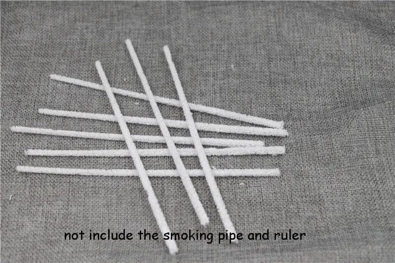 

100pcs/lot tobacco smoking pipe Cleaning Tool cotton cigarette herb Pipe Cleaners Cotton clean Intensive White Fashion