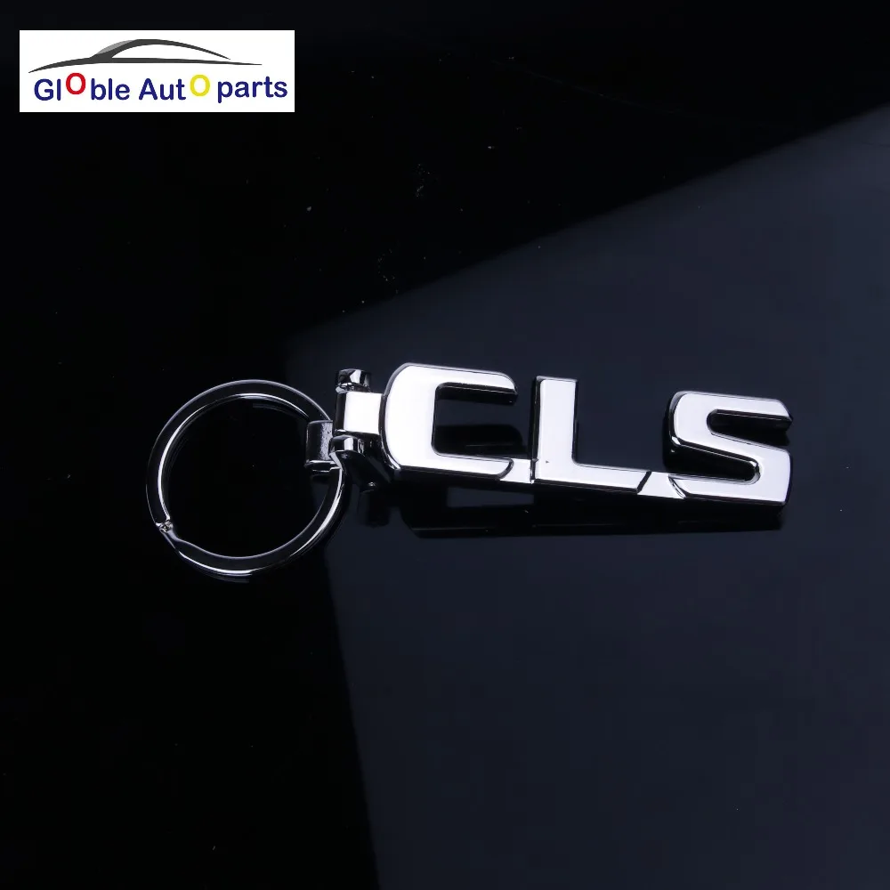 Брелоки для Mercedes Benz CLS GL GLK GLC ML SLK AMG A B C E S 3D автомобиля брелок для ключей Металл кольцо брелоки брелки