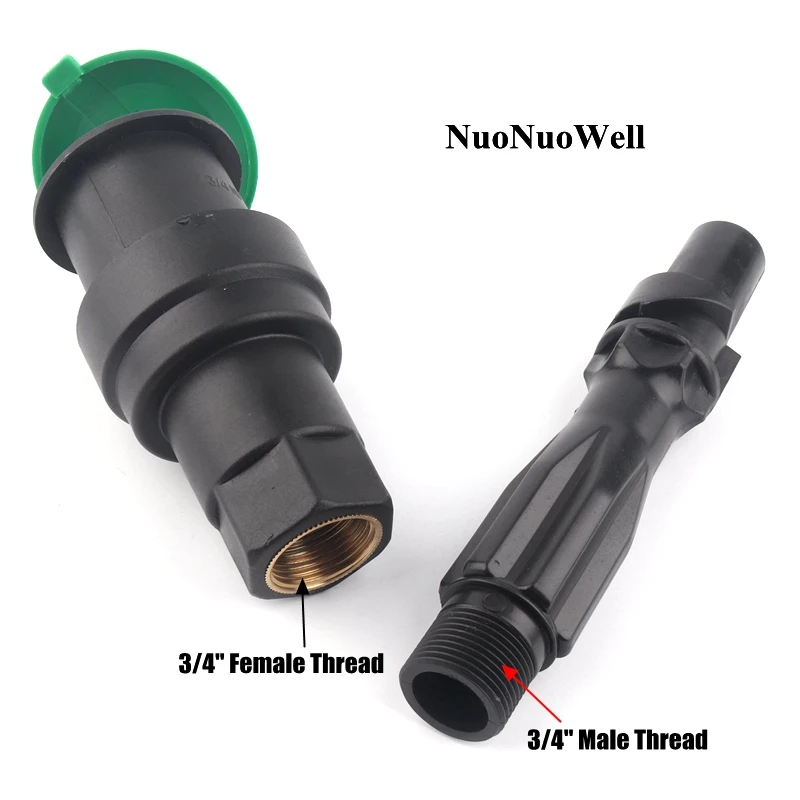 3I4 Inch Valve 1 шт. 3/" 1" медная Женская резьба Быстрый водяной впускной клапан домашний сад газон орошение мойка автомобиля водоразборный кран коленчатые соединители - Цвет: 3I4 Inch Valve