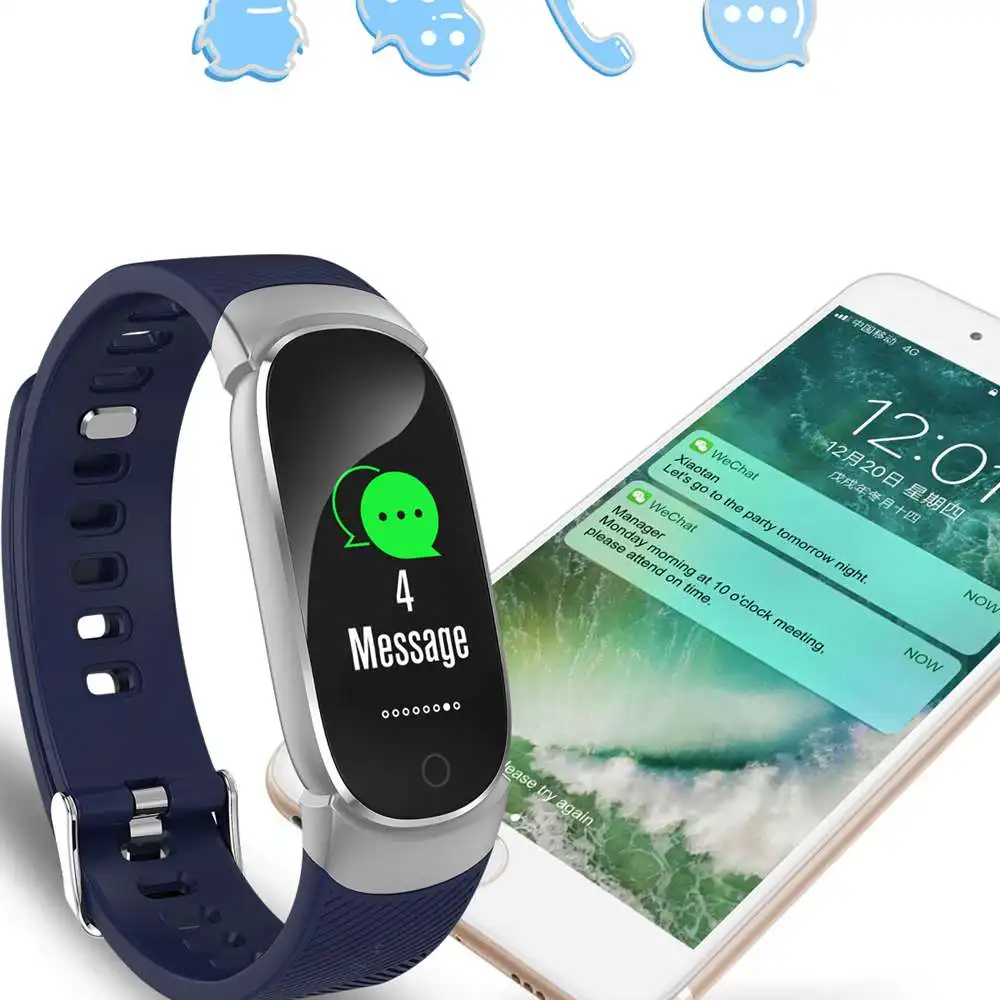 Смарт-браслет для мужчин и женщин открытый спортивный фитнес-браслет монитор