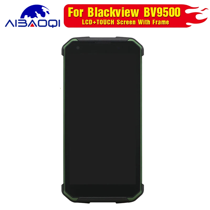 Сенсорный экран для Blackview BV9500/BV9500 Pro, ЖК-дисплей, дигитайзер в сборе с рамкой, запасные части