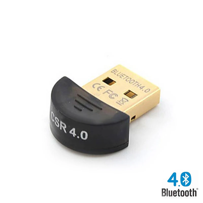 Беспроводной USB Bluetooth адаптер V4.0 Bluetooth Dongle звук музыки адаптеры приемника для портативного компьютера ПК Win XP, Vista, 7, 8
