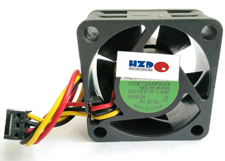 

Hzdo 40*40*20 мм KDE1204PKVX 1,6 Вт охлаждающий вентилятор 4020 12 в 4 см