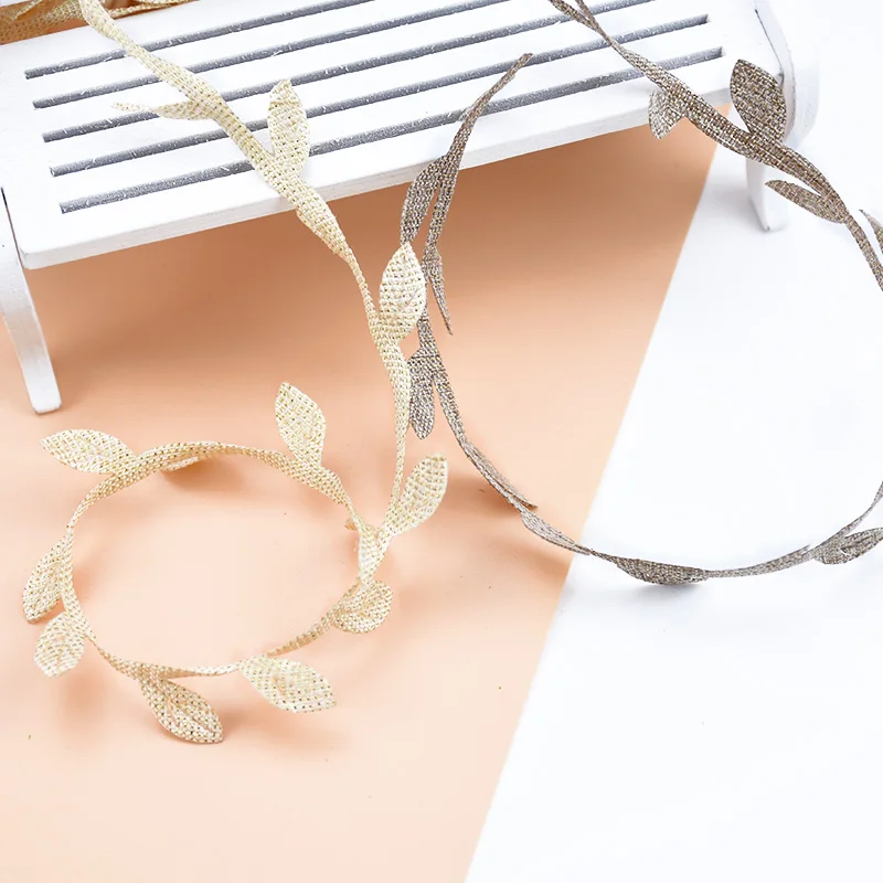 2 метра дешевые шелковые листья искусственные зеленые для свадьбы украшения дома