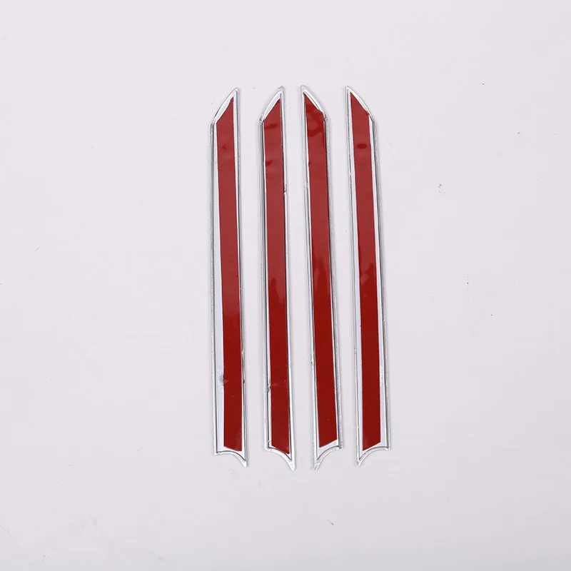 Для Land Rover Range VELAR 2017 2018 ABS матовые серебряные декоративные полоски для дверных