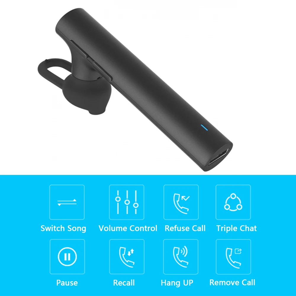 Оригинальные Xiaomi Bluetooth наушники Молодежная версия наушники Handfree гарнитура с микрофоном мини наушники Xiaomi беспроводные наушники