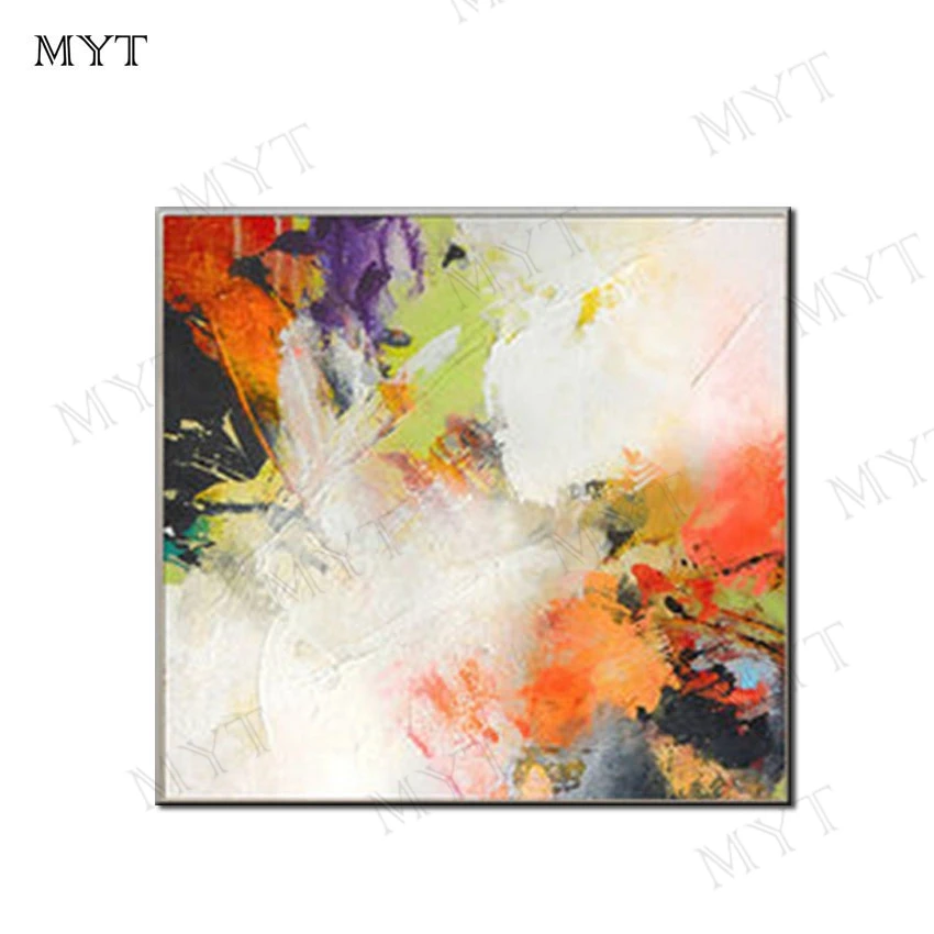 Картина маслом на холсте без рамки ручная роспись