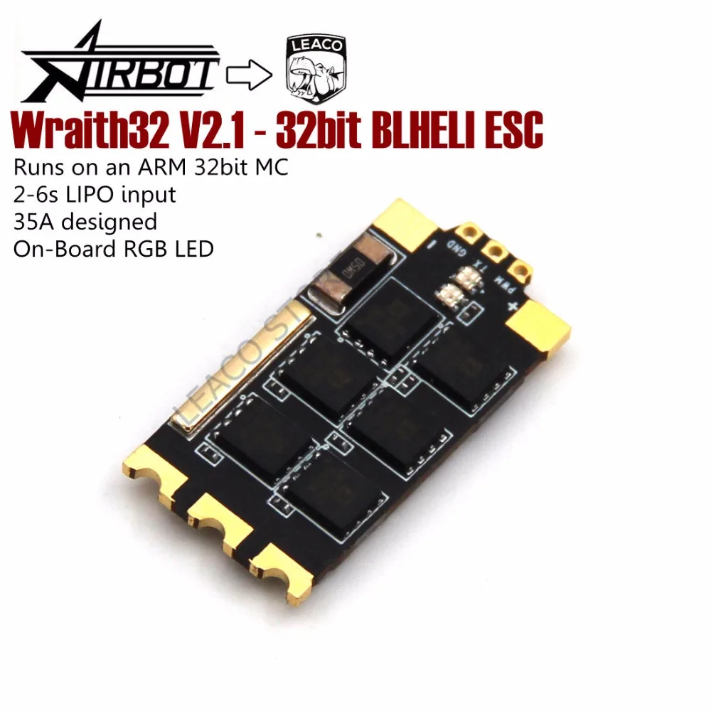 1 шт. Wraith32 V2 32-битный BLHELI ESC для профессионального игрока и радиоуправляемого