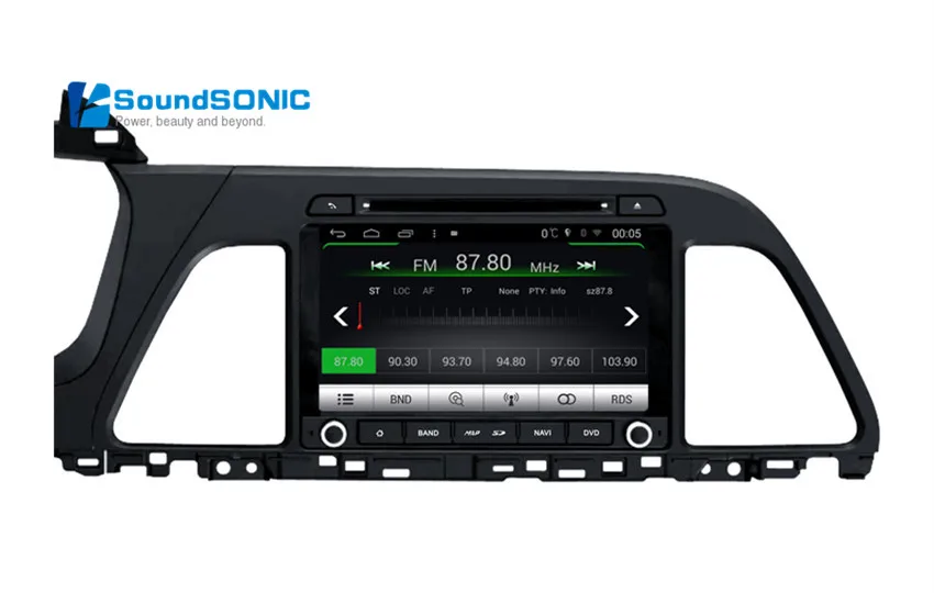 Для Hyundai Sonata 2015 2016 Android 4.4.4 s160 Авто Мониторы стерео Радио DVD GPS Навигационная медиа