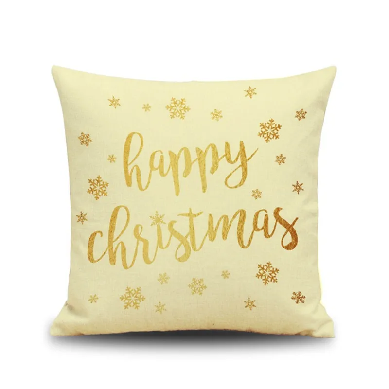 Рождественские украшения для дома декоративная наволочка дивана чехол подушки