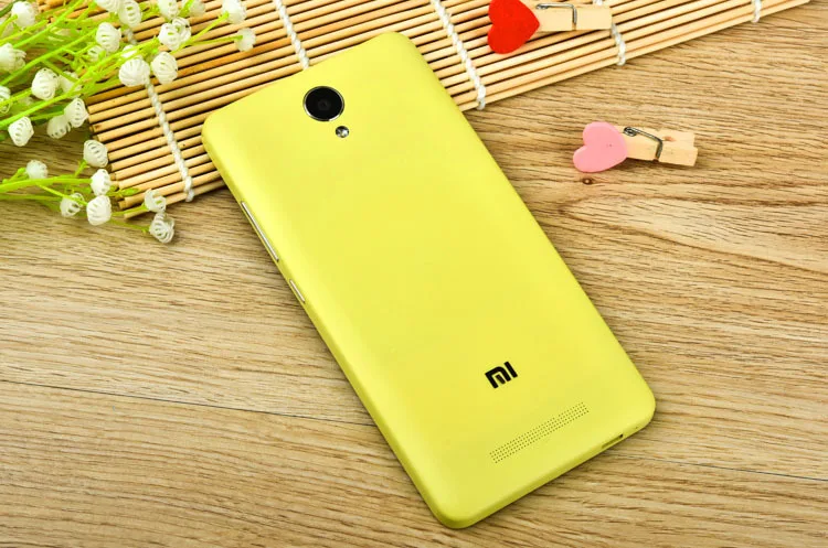 Yeuzoe для Redmi Note 2 матовая задняя пластиковая защита для Xiaomi Redmi Note 2 крышка батареи задняя крышка для Redmi Note2 корпус - Цвет: Цвет: желтый