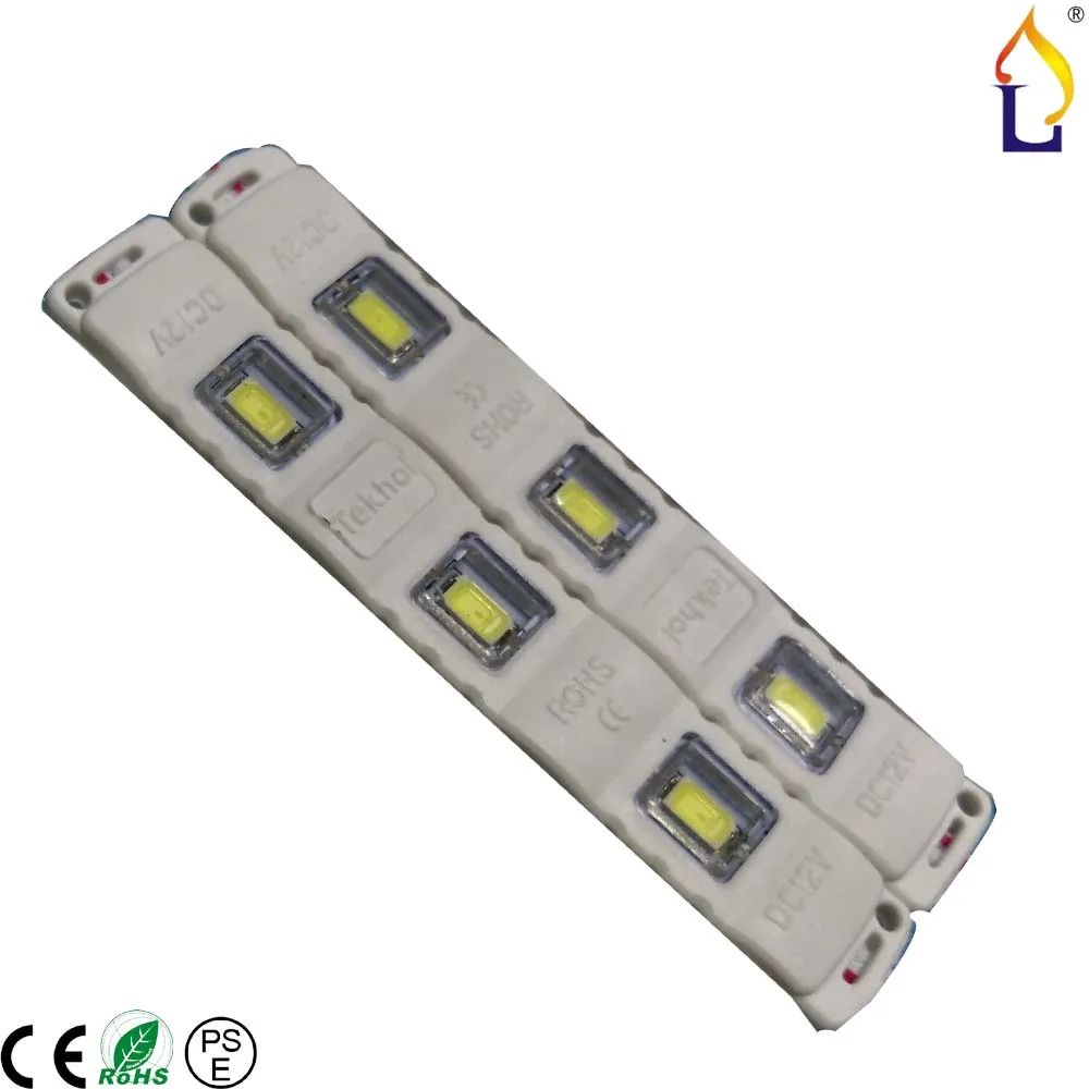 Fedex Бесплатная доставка 1000 шт IP65 SMD 5050 Модули 3LED/pc DC12V Светодиодный модуль для