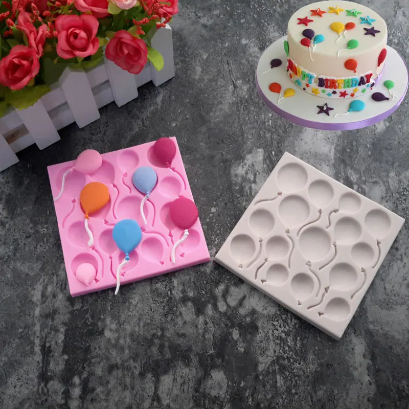 Силиконовые формы для торта с воздушным шаром различных размеров украшения