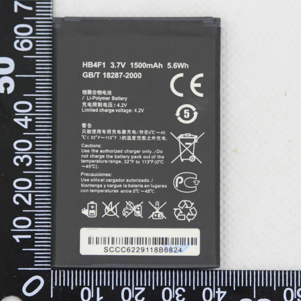 Аккумулятор HB4F1 для телефона Huawei U8220 U8230 E5830 E5838 E5 C8600 T Mobile Pulse E585 Ascend M860 X5 U8800 C8800 1500