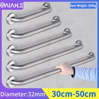 barrier free handrail stainless steel bathroom shower grab bars for elderly disabled bathtub safety handle wall mount towel rack
