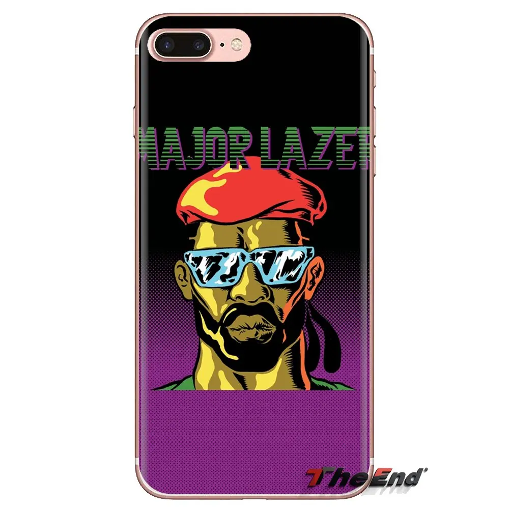 For LG G3 G4 Mini G5 G6 G7 Q6 Q7 Q8 Q9 V10 V20 V30 X Power 2 3 K10 K4 K8 2017 Soft Transparent Cases Covers Major Lazers |