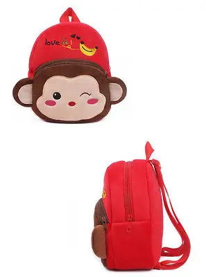 Детская Новинка милая мультяшная обезьяна животные плюшевая сумка мессенджер с