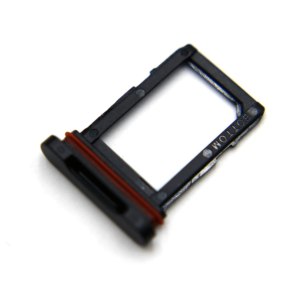Новый держатель слота для SIM-карты с красной водонепроницаемой резиновой крышкой