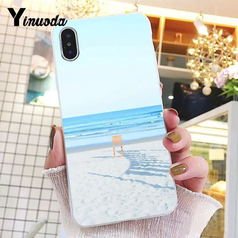 Yinuoda океан море декоративный пейзаж Новинка чехол для телефона Fundas чехол для iPhone 6 S 6 plus 7 7 plus 8 8 Plus X Xs MAX 5 5S XR